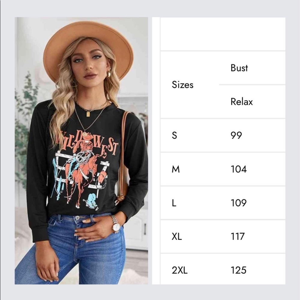 Wild West Graphic Long Sleeve